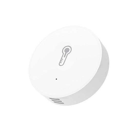 Haozee Zigbee Temperature and Humidity Sensor, Zigbee hub Required, for Remote Monitoring and Home Automation, Compatible with Home Assistant,SmartThings, Hubitat