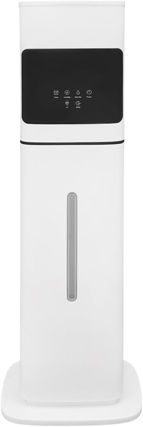 Smart Humidifier for Bedroom, 8L (2.11Gal) Large Room Humidifiers,Whole House Cool Mist with Remote Control, Top Fill & Essential Oil Box, 36dB Quiet, 1-12H Timer, Auto Humidity Control - White