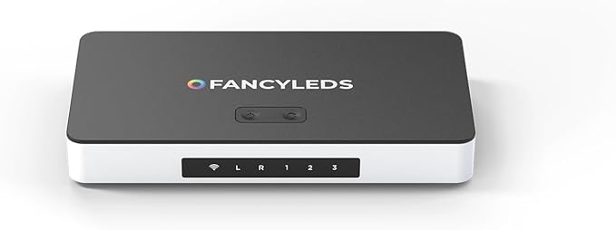 New RGBW 3 HDMI 2.1 Fancy Sync Box with 3 HDMI Ports, 4K 120Hz, HDR (for 56" to 65" TVs)