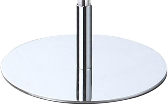 Eyely EYL7007A Jaymes 59.5" LED Integrated Floor Lamp for Reading Room, Living Room, Office, Bedroom, Modern, Contemporary, Chrome
