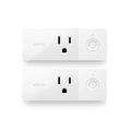 Wemo 43K-720-0224R Mini Smart Plug Compatible with Alexa, Google Assistant & Apple HomeKit(F7C063-CC), 2-Pack