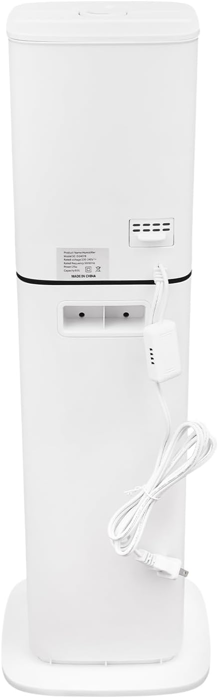 Smart Humidifier for Bedroom, 8L (2.11Gal) Large Room Humidifiers,Whole House Cool Mist with Remote Control, Top Fill & Essential Oil Box, 36dB Quiet, 1-12H Timer, Auto Humidity Control - White