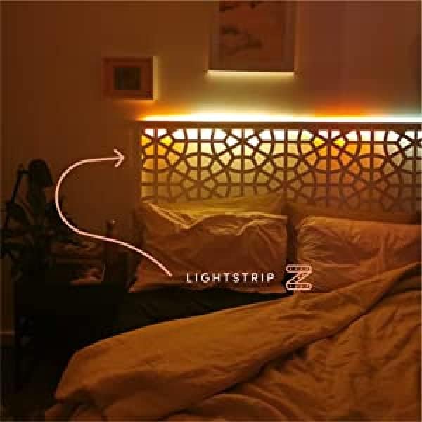 LIFX Bedroom Bundle – with 2 Color 800 Lumen Smart Bulb and 40″ LED Smart Lightstrip
