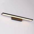 GDLight Bathroom LED Vanity Lights Make-Up Mirror Front Light Waterproof Moisture-Proof Bathroom Lighting Fixture Wall Lamp for Bedroom Hotel,Black,Warm Light,80cm