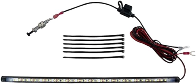 Car Under Hood LED Light Kit, 12V Waterproof Car Under Hood Work Inspection Lights, Automatic On/Off Vehicle LED Strip, Universal Auto Lights Bars for Cars, Trucks, SUVs (2835)