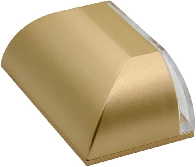 Key Light Door Light, Small Motion Sensor Light with 4 LED Bulbs, Battery Powered Night Lights for Hallway, Stairway, Kitchen, Closet, Bedroom (Gold)