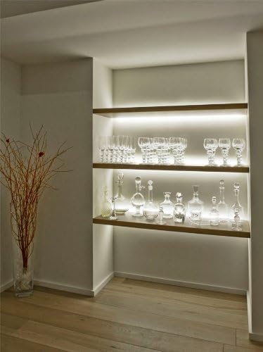 Inspired LED Cut and Connect Series | Super Bright - 18 LEDs per Foot | Cool White 6000 K | 9.5ft/ 3M | Flex LED Kit | Cut to Size DIY | Dimmable | Install in Minutes!