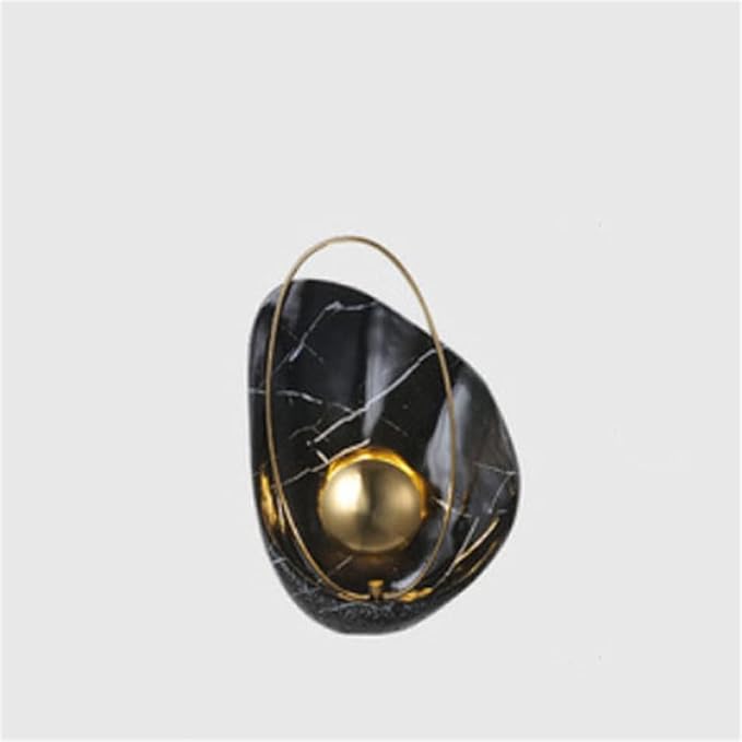 Interior Lighting Bedroom Lamp Lighting for Living Room Wall Light for Home Decor Led (Color : Wit, Size/Svart/As The Picture Shows (Svart As The Picture Shows)