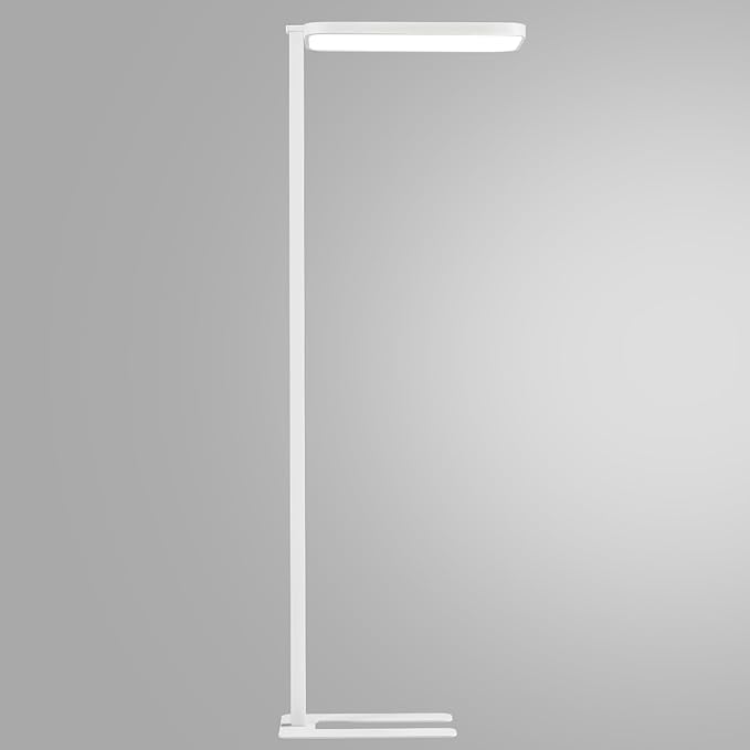Full-Spectrum LED Floor Lamp, CRI 98 Eye-Comfort Reading Lamp, 7000 LM 4000K Natural Daylight Standing Light with Stepless Dimming, Heavy-Duty Base for Home Office and Study Room
