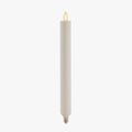 Luminara Pearl Ivory Flameless Candle Tall E12 Taper Bulb Flat Top 1" x 9.5" for Chandeliers, Wall Sconces and Lighting Fixtures