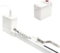 Matter Smart Curtain Track System, Hidden Motorized Curtain Rail, 1.8N.m 60kg Load, QR Pairing WiFi, Compatible with HomeKit Alexa Google Home SmartThings, Remote (7 meters (275.6 inches))