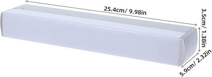 STOBOK Vanity Light for Bathroom Mirror Led Wall Lamp Brightness Fogless Lighting Fixture Minimalist Design for Makeup Suitable for High Humidity Environments