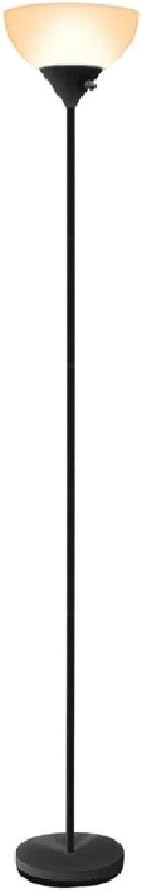 Newhouse Lighting 71-in. Charles Black Modern Standing Lamp NHFL-CH-BK, Floor Lamp for Living Room, Bedroom, and Other Home Decor, Ambient Lighting and Mood Lighting for Office Decor