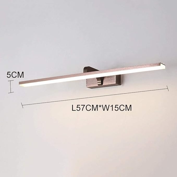 Mirror Light LED Vanity Mirror Light Waterproof Bathroom Lighting Fixture, Moisture Vanity Lights, 3 Color Mode Make-up Mirror