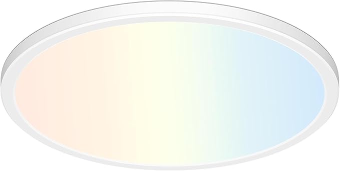 BLNAN 15.4 Inch LED Flush Mount Ceiling Light, 3000K-5000K 3 Color Selectable Ceiling Lights, 36W 3600LM Closet Light Fixture, Ceiling Lamp for Bedroom, Dining Room, Kitchen