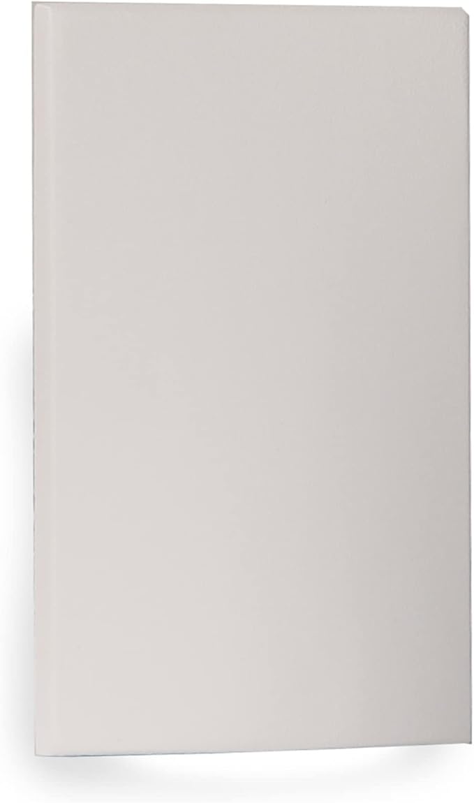 WAC Landscape Lighting, LED 12V Vertical Scoop Indoor or Outdoor Step and Wall Light Amber 1800K Built-in LED in White