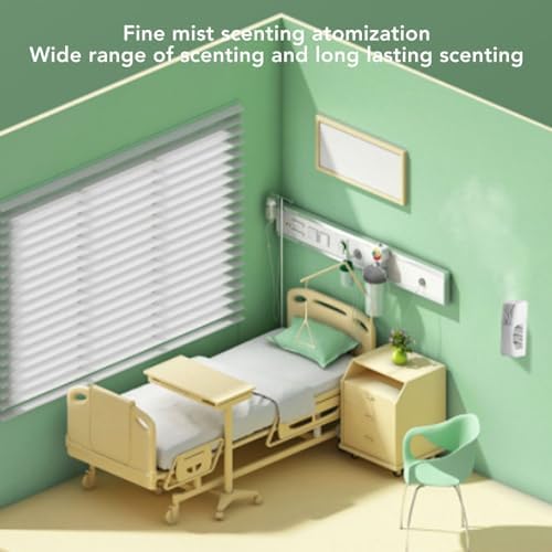 Automatic Air Freshener Spray Dispenser, Standing or Wall Mounted Aromatherapy Machines with Timer, Automatic Fragrance Dispenser for Home and Commercial Use