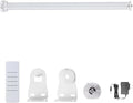 Remote Control Motorized Roller Shade Kit for 1.5" Tube (38mm) | Rechargeable Electric Blind Motor | Wireless DIY Retrofit Driver | Quiet RF433 | High Torque & Long Battery Life (2.0 N.m Torque)