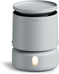 BLUEAIR Room Humidifier - DreamWell - 48Hr Top-Fill Mist-Free InvisibleMist Technology Aroma Stone for Essential Oils and Soothing Mood Lighting - Quiet Operation for Bedroom and Home Use, Grey