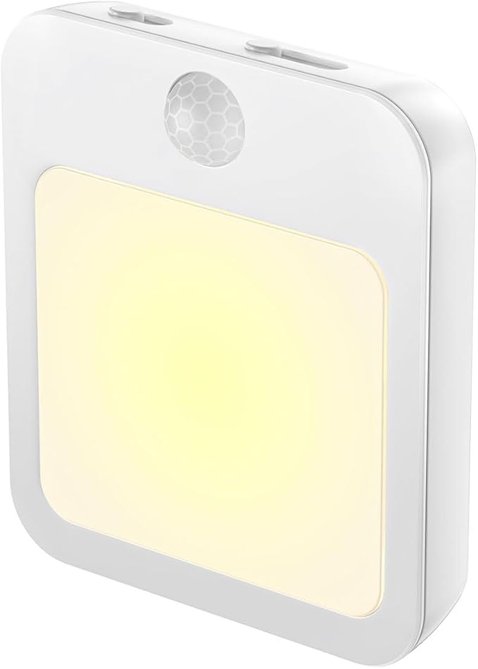 Night Light,Night Lights Plug into Wall,Dimmable LED Motion Sensor Light Indoor,Night Lights for Bedroom,Bathroom,Kitchen,Hallway,Night Light for Kids with Automatically Turn on and Off (1)