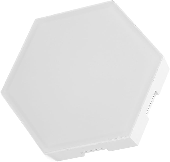 MAVIS LAVEN Hex LED Light Panels, ABS Material, Music Sync RGB, 16 Million Colors for Home Decor, Ideal for Gamer Room and Living Area