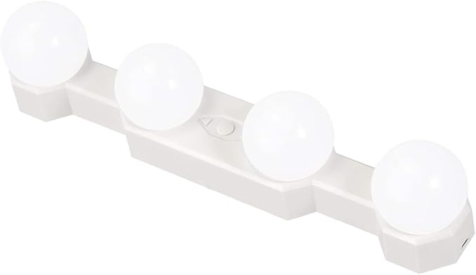 Portable Makeup Light,Cordless Led Vanity Mirror Lights with Brightness Color Temperature Adjustable for Vanity Table Bathroom Dressing Room