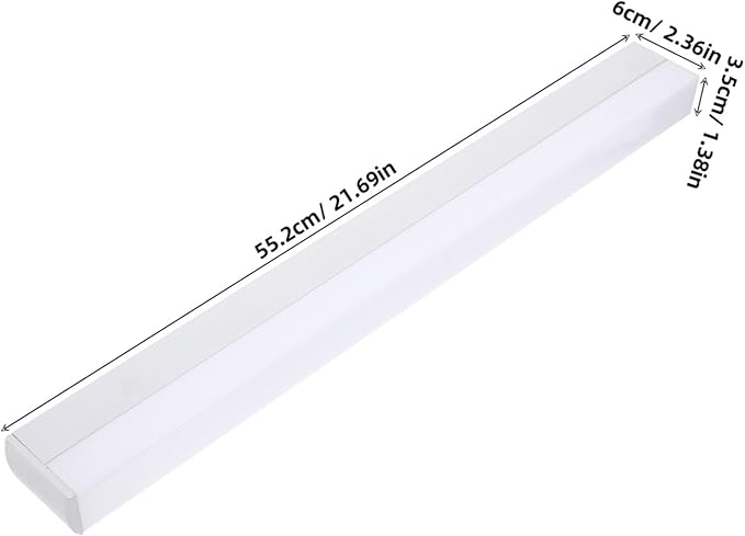 Angoily Led Vanity Light for Bathroom Mirror Over Mirror Light Fixture High Brightness for Makeup Application Humidity Resistant Design