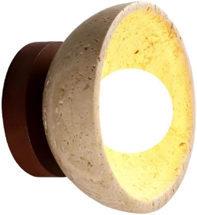 Lighting Vintage Industrial Wall Lights Kitchen Decor Wall Mount Sconce Stone Wall Sconce Lights for Bedroom Hallway Hotel Corridor Stairs Home Decoration