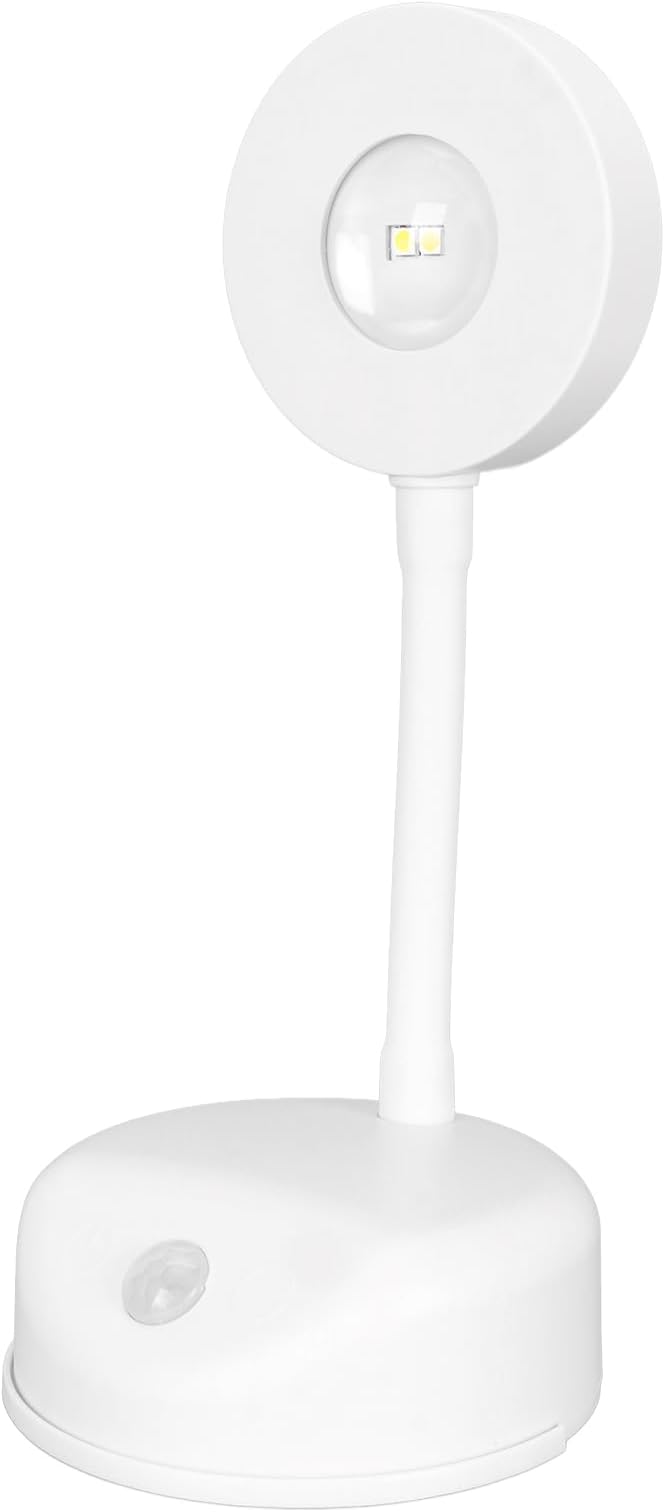 LED Motion Sensor Wall Lamp, Easy to Install LED Motion Sensor Picture Light for Entrance (White)