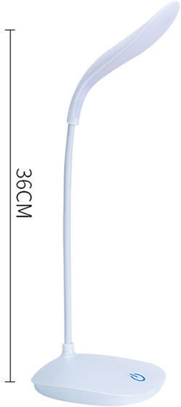 Adjustable LED Desk Lamp with 3 Brightness Levels | Eye Caring 3000K - 6000K USB Reading Light for Home & Office Study