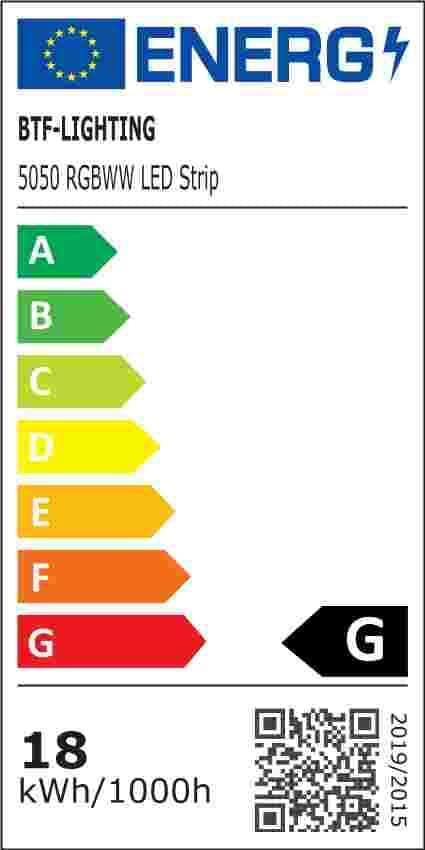 BTF-LIGHTING 5050 RGBW RGB+Warm White(2700K-3000K) 4 Colors in 1 LED Tape Light DC24V 5m 16.4ft 60LED/m Multi-Colored IP65 White 12mm PCB for Bedroom Kitchen Home Decoration(No Adapter or Controller)