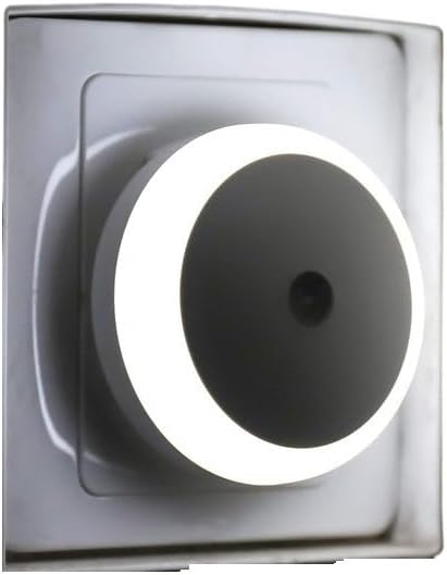 LED Night Light in Dusk to Dawn Smart Sensor Auto Dim Into Wall Night Lamp for Bathroom Hallway Kitchen Stairway Bedroom(1pc Warm White)