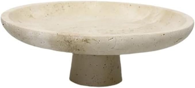 Modern Style Marble Tray Organizer - Modern Stone Decoration for Living Room, Dining Table, Office - Stylish Key and Jewelry Holder(Beige27)