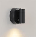 Modern Black LED Wall Sconce with Touch Switch, Dimmable Up Down Wall Light for Bedroom, Living Room, Hallway, Stairwell, Energy-Efficient Indoor Lighting Fixture