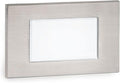 WAC Landscape Lighting, LED 12V Diffused Indoor or Outdoor Step and Wall Light 3000K Warm Built-in LED in Stainless Steel