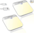 2 Pcs Magetic Night Light Motion Sensor Cruise Ship Approved with USB Cable LED Rechargeable Battery for Indoor Use in Bathroom Hallway Cabin Toilet Bed Stair for Travel Cruise Essentials 2026