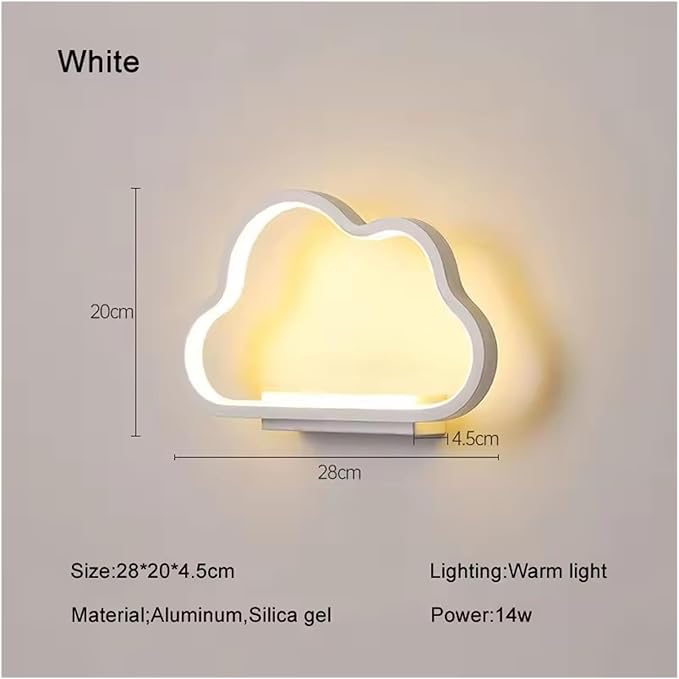 Modern Minimalist LED Wall Lamps Living Room Bedroom Bedside Luster Indoor Black White Aisle Lighting Decor Fixture,Household