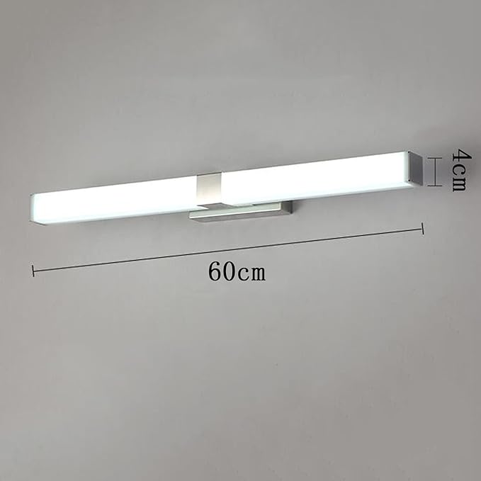 Vanity Lighting Bathroom LED Vanity Mirror Light, Makeup Front Lighting, Waterproof Splash Proof Wall Light Mirror Front Light for Home Bath Bedroom Bath Lights