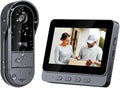 Doorbell Camera Wireless No Subscription 1080P, Waterproof Door Bell Camera with Monitor Screen Free Storage NO WiFi and APP Needed, Video Intercom Two-Way Audio, 170° View Angle,Night Vision