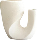 Nordic Style Ceramic Vase Set, Luxury Artistic Flower Arrangement for TV Cabinet and Entryway, Modern Minimalist Home Decor Accents(Type B Beige)