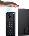 eufy Security Smart Lock FamiLock S3 with Palm Vein Recognition, Keyless Entry Door Lock for Front Door, Wi-Fi Keypad Deadbolt+ 2K HDR Doorbell Camera, 16 GB Built‑in Storage, BHMA 1, No Monthly Fee