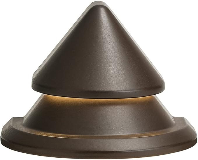 Kichler 2-Watt Olde Bronze Low Voltage Hardwired LED Step Light