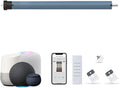Matter Over WiFi Smart Roller Shade Motor, Wired Electric Blind Motor, 10N.m etrofit Kit, Compatible with Apple HomeKit, Alexa, Google Home and SmartThings (Φ50mm (2") Groove Tube)