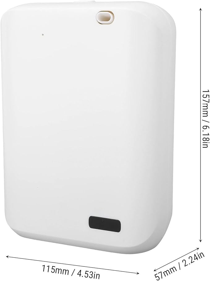 Smart Scent Air Machine APP Control Silent Wall Mount Desktop Hotel Scent Diffuser, Suitable for All Commercial Spaces and Medium Sized Areas (White)