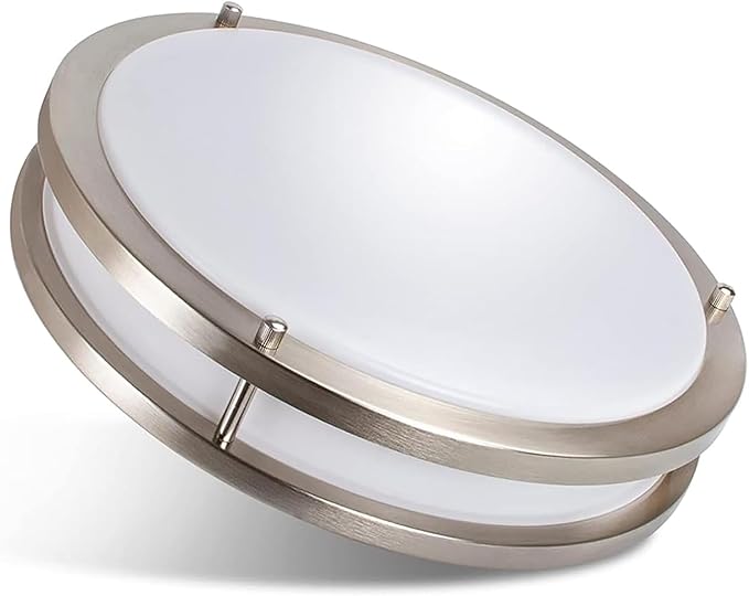 Drosbey 36W Dimmable LED Ceiling Light Fixture, Flush Mount Light Fixture, Ceiling Lights for Bedroom, Kitchen, Bathroom, Super Bright 4000 Lumens, 400W Equivalent, 5000K Daylight White, UL Listed