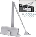 MARIE Adjustable Automatic Size 4 Spring Hydraulic Door Closer for Residential and Commercial Use