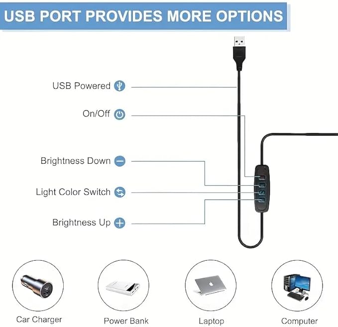 LED Desk Lamp, Adjustable Swing Arm Lamp with Clamp, Eye-Caring Reading Desk Light, 10 Brightness Levels, 3 Lighting Modes, Memory Function Desk Lamps for Home Office with Adapter (Black)