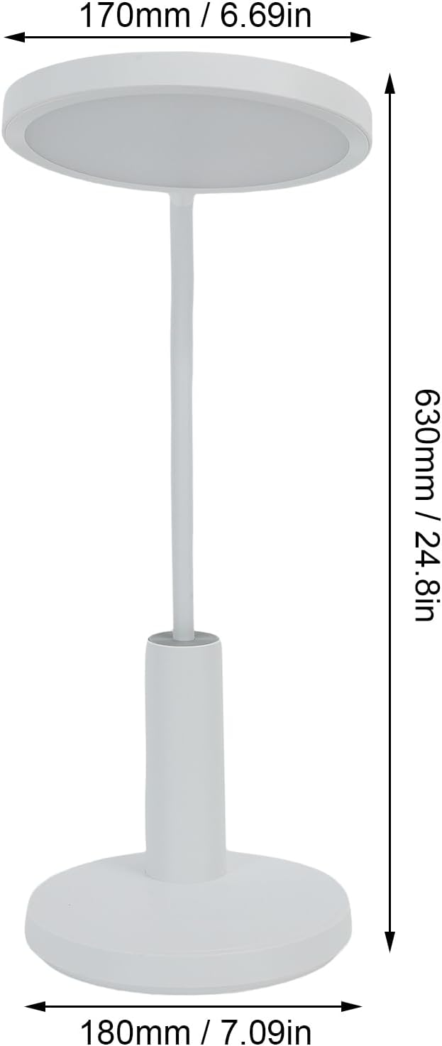 MAVIS LAVEN Dimming Desk Lamp, ABS Construction, Eye Protection LED Light, 350lm Brightness, Stepless Dimming for Home Office Study Bedside