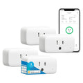 SwitchBot HomeKit Smart Plug Mini 15A – No Hub Required, Energy Monitoring, WiFi (2.4GHz), Works with Siri, Alexa, Google Home, Energy Saving & Automation