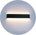 Ralbay 24 inch LED Wall Sconce Lighting, 20W Black Vanity Lights for Bathroom Vanity, Matte Black Modern Warm White 2700-3200K